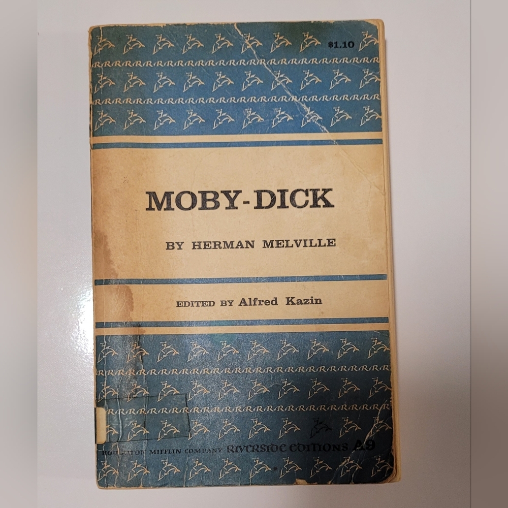 Moby Dick By Herman Melville 1956 Riverside Edition